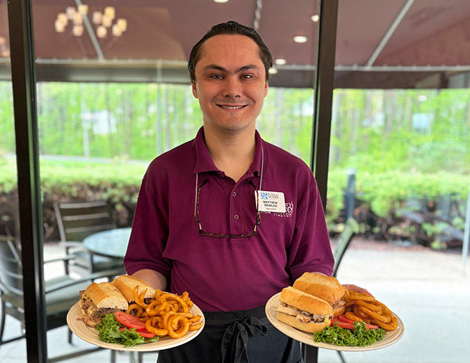 Matthew Bowles, Dining Room Server